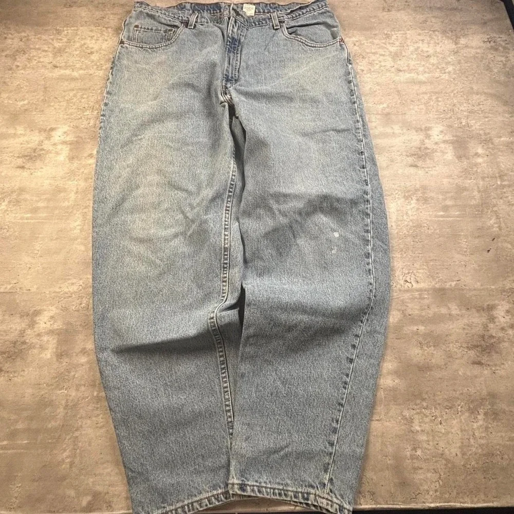 Levi’s 560 Baggy Jeans Mens 38x32 Blue Vintage 90s Light Wash USA